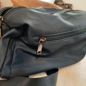 Navy Hobo crossbody.